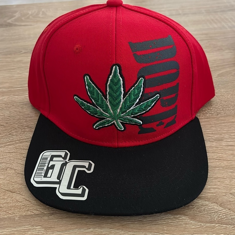 Marijuana logo hat